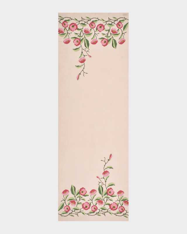 Big Blooming Merino Wool Blend Scarf